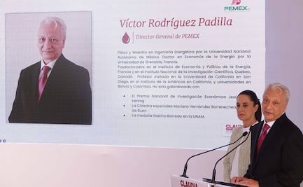 Él es Víctor Rodríguez Padilla, el físico que buscará la "sostenibilidad" de Pemex con Sheinbaum