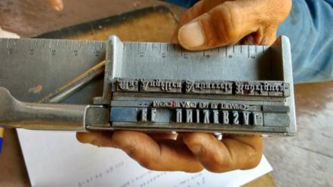 La extinción de los antiguos prensistas tradicionales