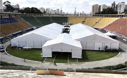 Los estadios que se han transformado en hospitales para enfrentar al Covid-19