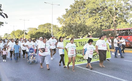 Protestan contra megaproyecto en Cancún