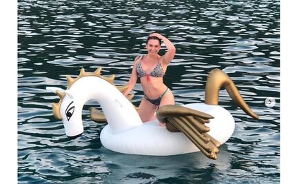 Ingrid Brans oxigena sus "masas" antes de recibir el 2019