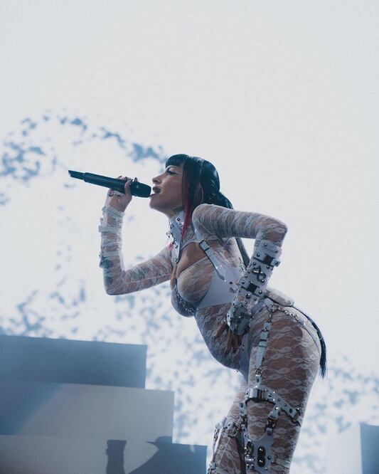 Cazzu presume su baby bump (Fuente Instagram @cazzu)