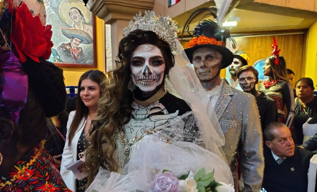 Mega Procesión de Catrinas espera la participación de más de 16 mil participantes. Foto: Arantxa Meave/EL UNIVERSAL