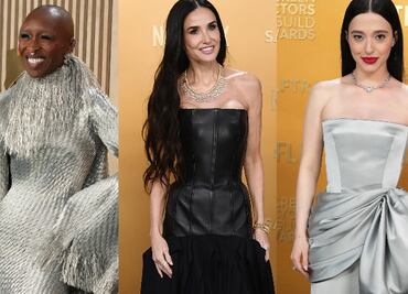Cynthia Erivo y Demi Moore, entre las celebridades que deslumbraron en la alfombra roja de los SAG Awards