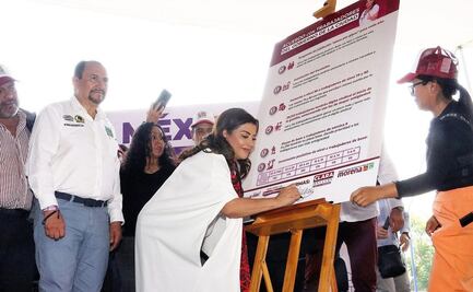 Clara Brugada promete mejorar condiciones laborales a trabajadores del Gobierno de CDMX