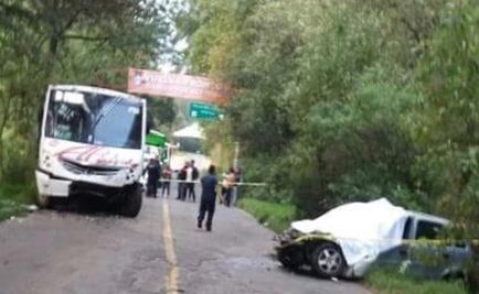 Fallece en accidente automovilístico ex alcalde de Villa del Carbón, Edomex