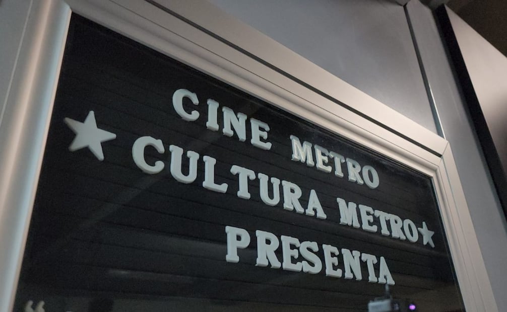 Cine del Metro ofrece funciones gratuitas en estación Zapata; habrá cuatro películas durante agosto.
Foto: Especial.