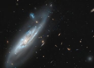 El telescopio Hubble capta una galaxia "fantasma"