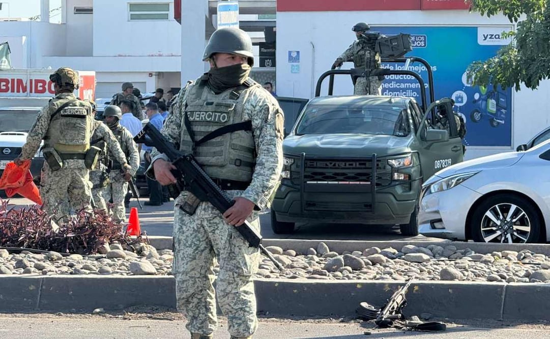 Personal militar mantiene operativos continuos en Sinaloa, asegura Ruben Rocha.
Foto: Especial.