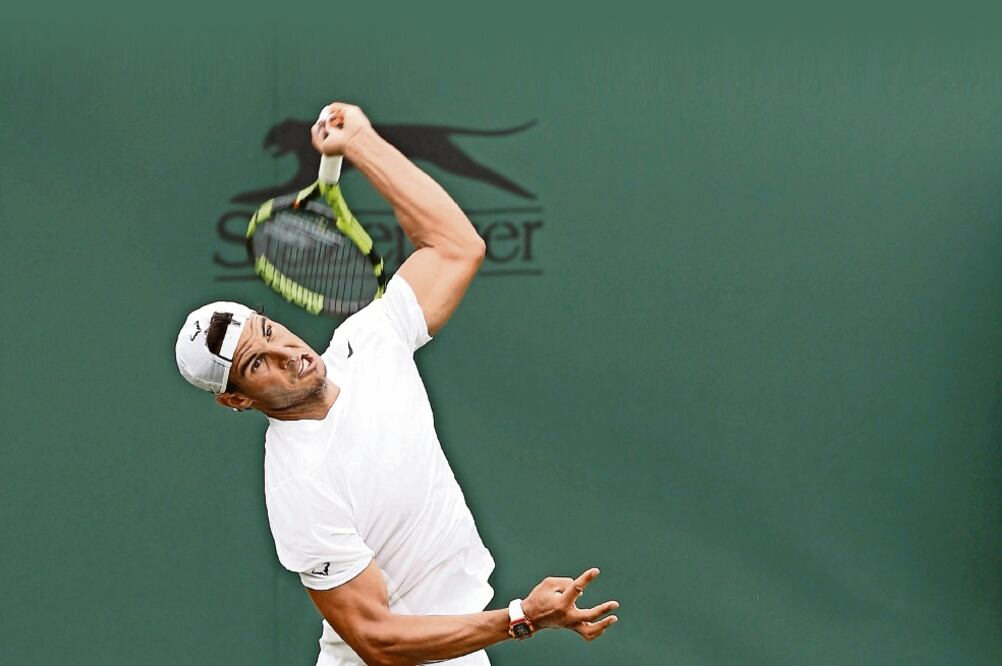 En 2015 Rafa cayó en segunda ronda. FOTO: ADRIAN DENNIS. AFP