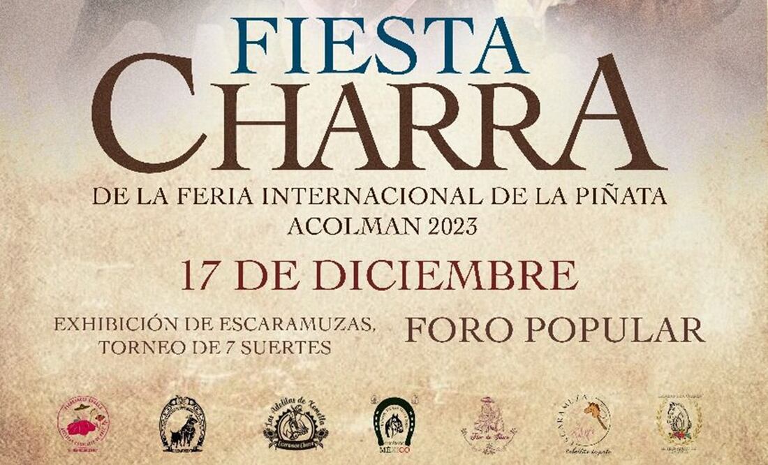 Entre las atracciones más esperadas destaca la Fiesta Charra, una de las celebraciones mexicanas programada para el 17 de diciembre y donde las escaramuzas demostrarán su audacia, valentía y destreza. Foto: Especial.