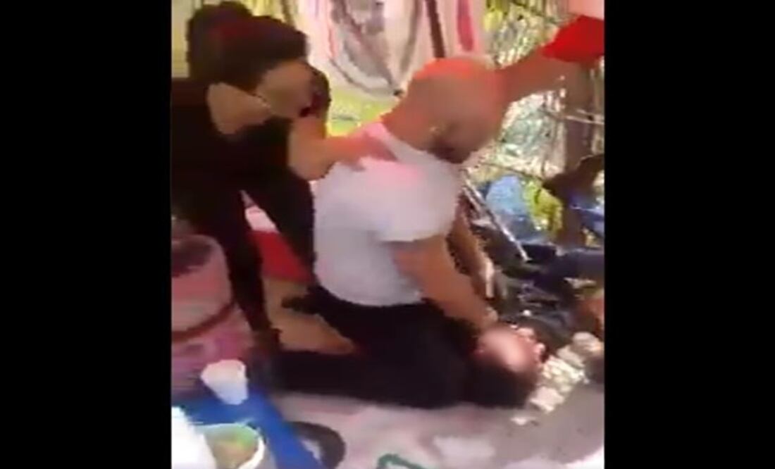 Foto tomada del video que circula en redes sociales