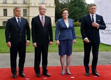 Países centroeuropeos rechazan cuotas para acoger refugiados