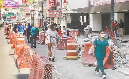 Niegan retraso en la remodelación de avenida Chapultepec
