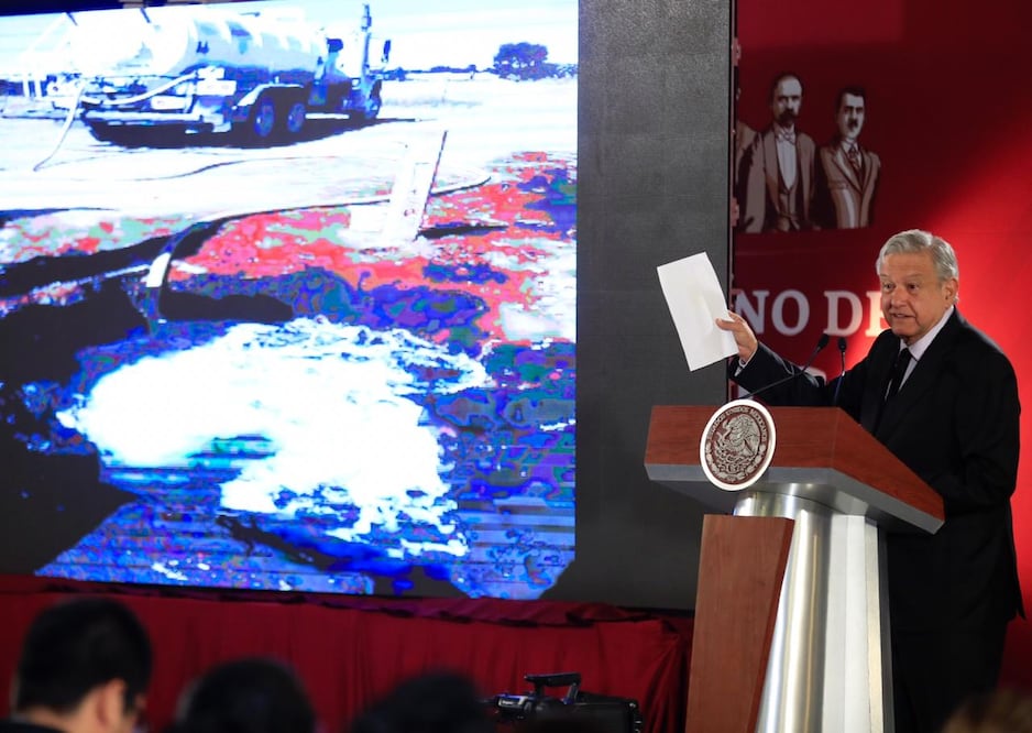 El incidente más reciente, de ducto perforado, se detectó ayer. Foto: Irvin Olivares