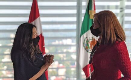 Clouthier y ministra de comercio de Canadá, Ng, visitan planta de energía en México