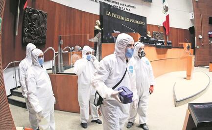 Senado refuerza medidas sanitarias para arranque de periodo ordinario de sesiones