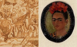 Obras de Frida Kahlo que eran de la colección Gelman ahora se venden en Art Basel Miami