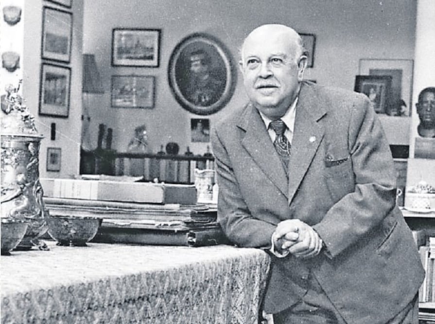 El escritor regiomontano Alfonso Reyes, autor de una obra fundamental como lo es Visión de Anáhuac , fue también un influyente diplomático que marcó la vida cultural mexicana del siglo XX. Crédito: Archivo de El Universal