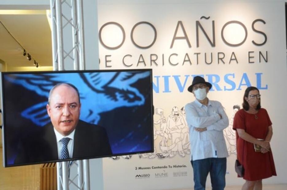 Abren en Monterrey la exposición "100 años de caricatura en EL UNIVERSAL"