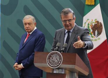 AMLO: Ebrard demostró ser un hombre responsable y consecuente por permanecer en Morena