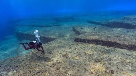 Yonaguni, la misteriosa “ciudad" sumergida de Japón