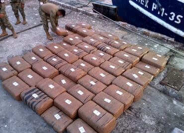 Decomisan tonelada y media de marihuana en BCS