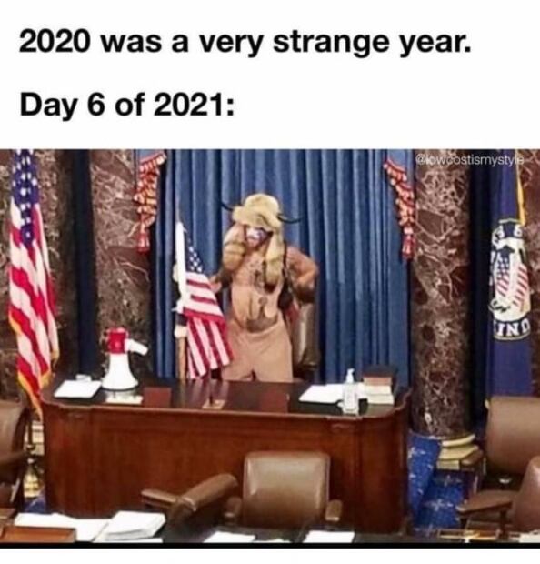 Putin, Texas y hasta Nicolas Cage, entre los memes del asalto al Capitolio