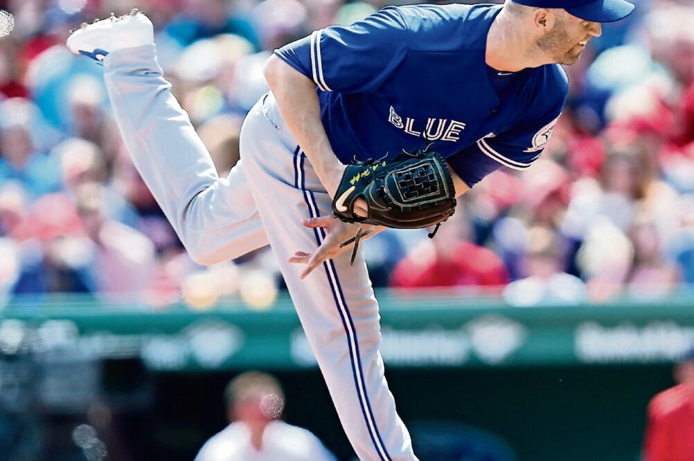 J.A. Happ (2-0) espació cuatro hits y una carrera en siete entradas (MARK L. BAER. USA TODAY SPORTS)