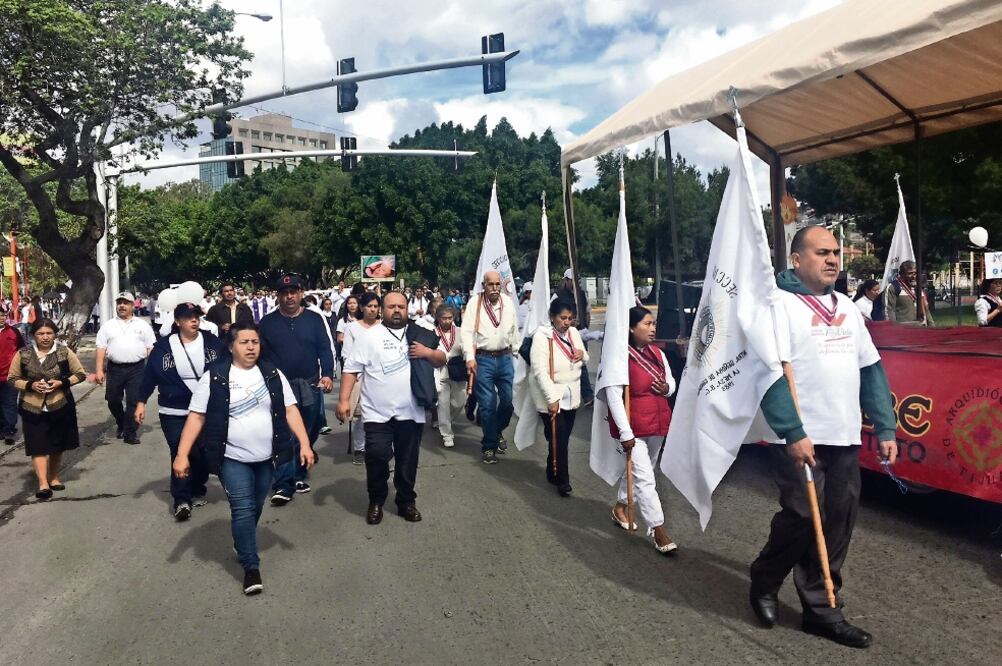 El evento también reunió a funcionarios locales; la caravana salió del ex Tore o de Tijuana para concluir en la Unidad Deportiva CREA. (NOTIMEX)