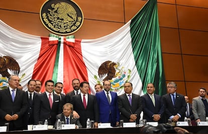 Oposición acusa docilidad de gobernadores en apoyo a la Guardia Nacional