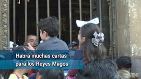 Palacio Postal excede su capacidad gracias a Los Reyes Magos