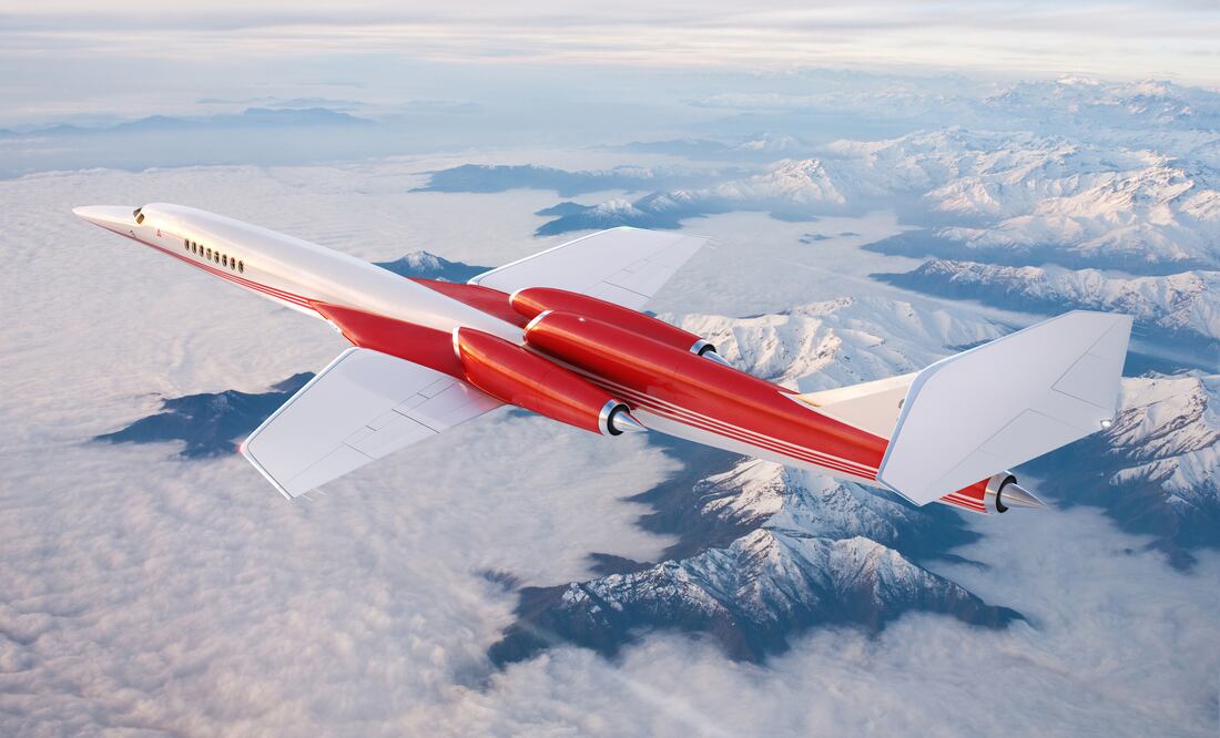 Permitirán reducir a la mitad el tiempo de vuelo entre destinos como Nueva York, Dubái o Shanghai. (Foto: Aerion Corporation)