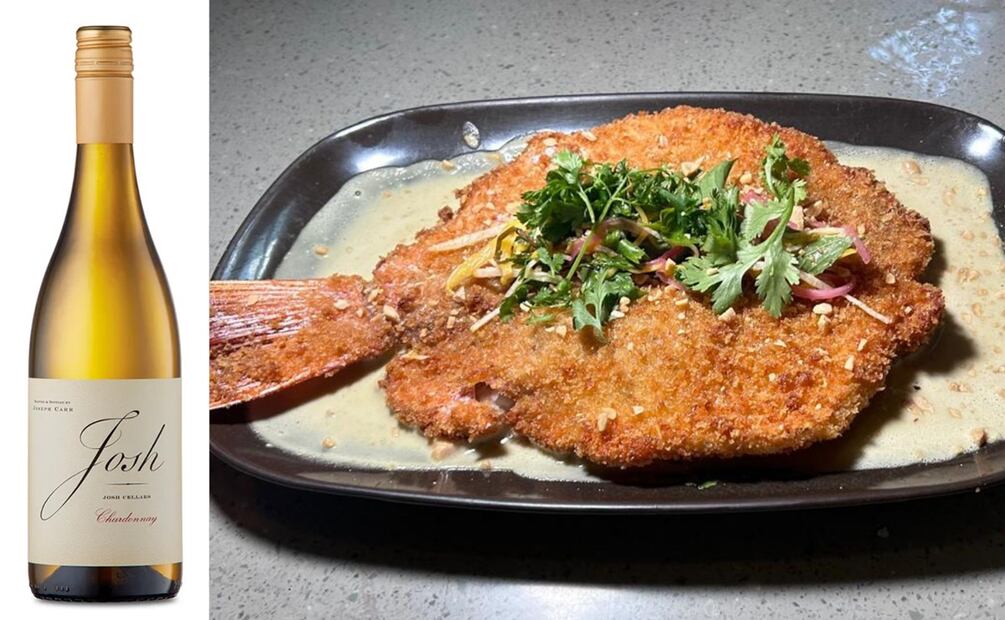 Andrea Lizárraga en Cantina Palacio. Foto: Instagram / especial