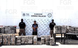 Ocultos entre jícamas, decomisan 916 kilos de metanfetamina en Durango; cargamento iba rumbo a Tijuana