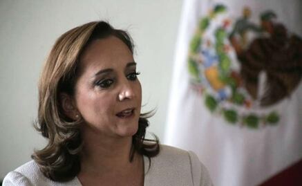 Claudia Ruiz Massieu se acerca a Movimiento Ciudadano tras expulsión del PRI