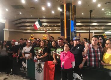 Saúl Álvarez se presenta ante su gente en Las Vegas