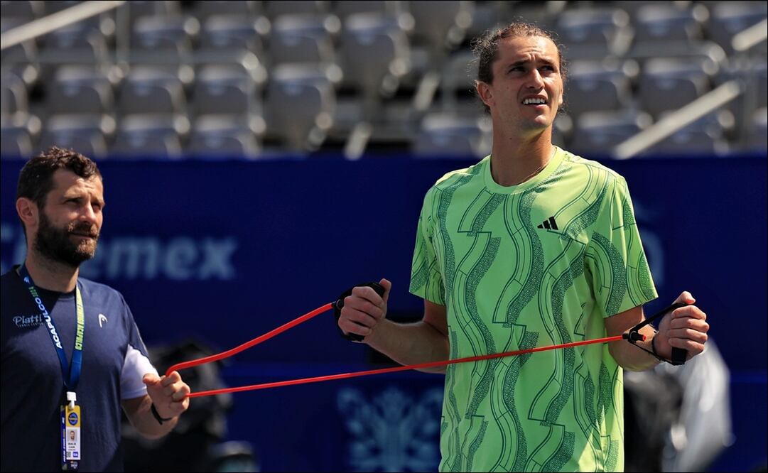 Alexander Zverev en el AMT 2024 FOTO: MEXTENIS