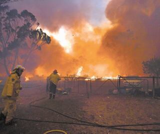 Incendios en Australia, muestra del cambio climático 