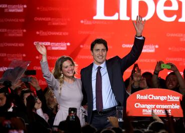 Sophie Trudeau, la 'primera dama' que ha robado corazones