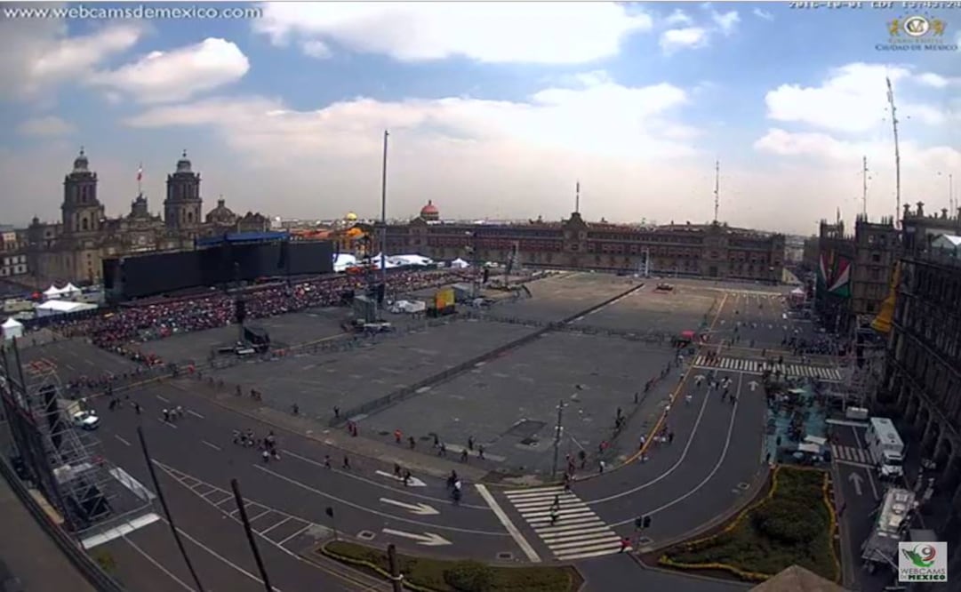 Tomada de Webcams de México