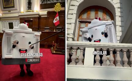 ¿Quién es Congresito?; Congreso de Perú presenta a su peculiar mascota y se viraliza en redes