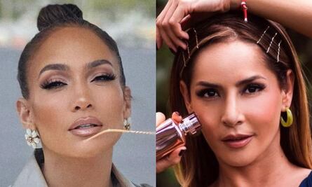 Azúl eléctrico: el color tendencia de la temporada que imponen Jennifer López y Carmen Villalobos