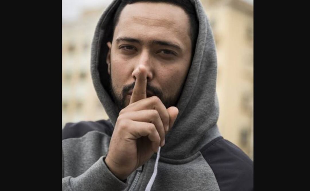 Valtonyc, un hiphopero de 24 años, fue condenado a cárcel por amenazar al rey y varios políticos en canciones publicadas en Internet en 2012 FOTO: TWITTER