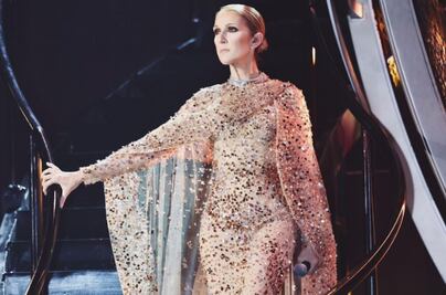 Céline Dion conquista la pasarela con un elegante vestido rosa en el desfile de Elie Saab