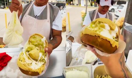 ConchaMacos, el nuevo antojito de la CDMX