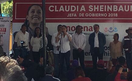 Claudia Sheinbaum pide a Amieva detener violencia política