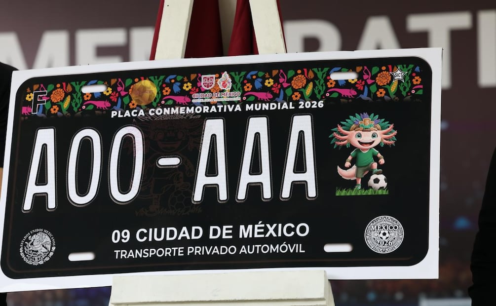 Las placas conmemorativas del Mundial 2026 no son obligatorias. Foto: Gobierno de la Ciudad de México