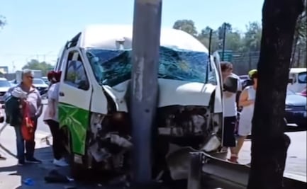 Choque en Avenida Oceanía deja 11 lesionados; conductor de transporte público huyó