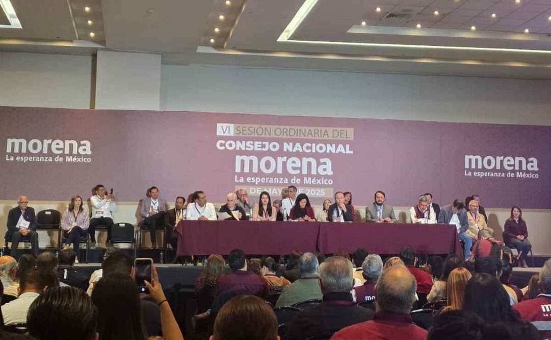 Consejo Nacional de Morena / Foto: @LourdesPaz24